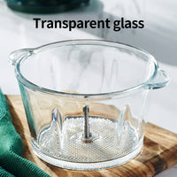 350W Glass 2L Capacity Electric Chopper Meat