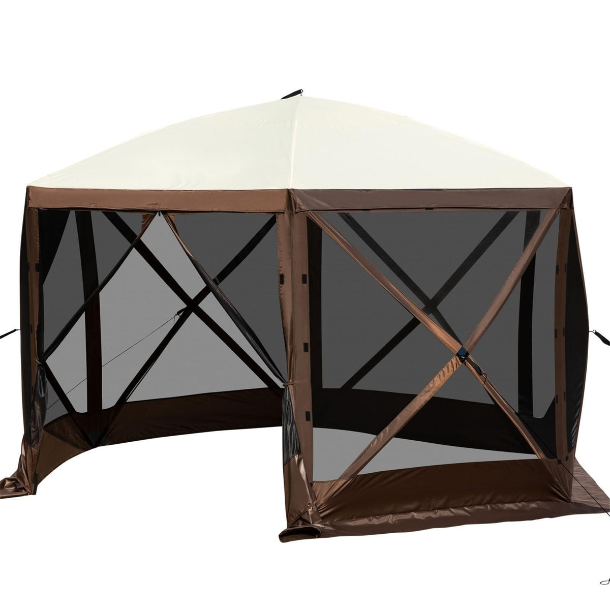Hexagonal Camping Canopy Tent Sun Protection Shelter