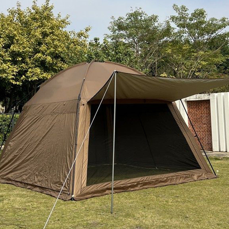 Portable Outdoor Camping Canopy Tent with Mosquito Net Screen Shade