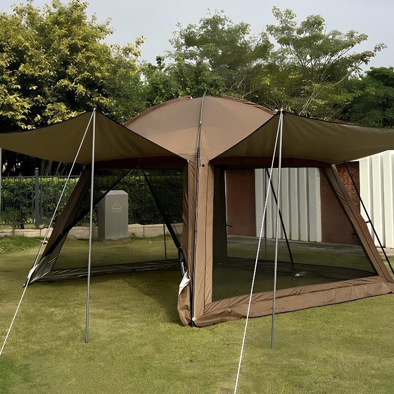 Portable Outdoor Camping Canopy Tent with Mosquito Net Screen Shade