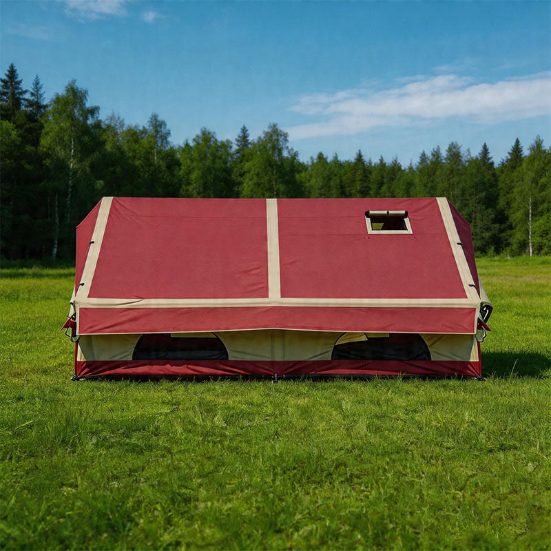 Yutu Ridge Inflatable Camping Tent 4-6 Person Waterproof Shelter Maple Red