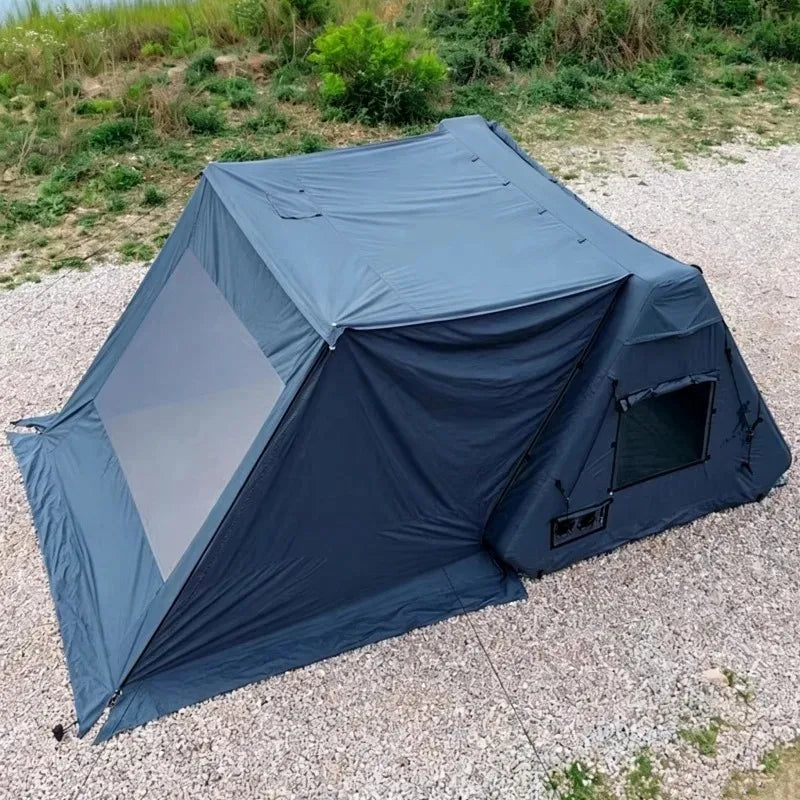 Luxury 2 Person Inflatable Camping Tent with Canopy Awning