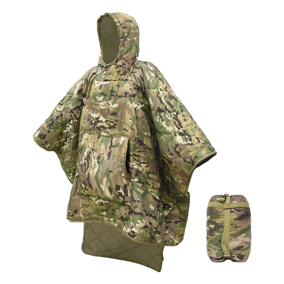 Waterproof Insulation Poncho Warm Sleeping Bag Blanket