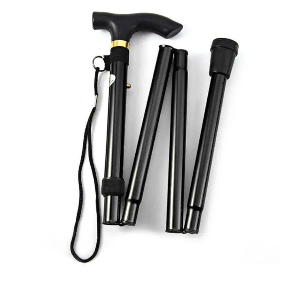 Telescopic Walking Stick Lightweight Adjustable Folding Cane