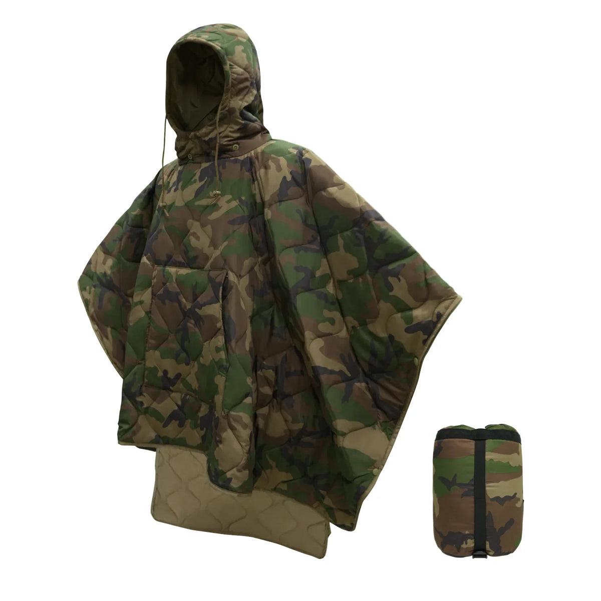 Waterproof Insulation Poncho Warm Sleeping Bag Blanket