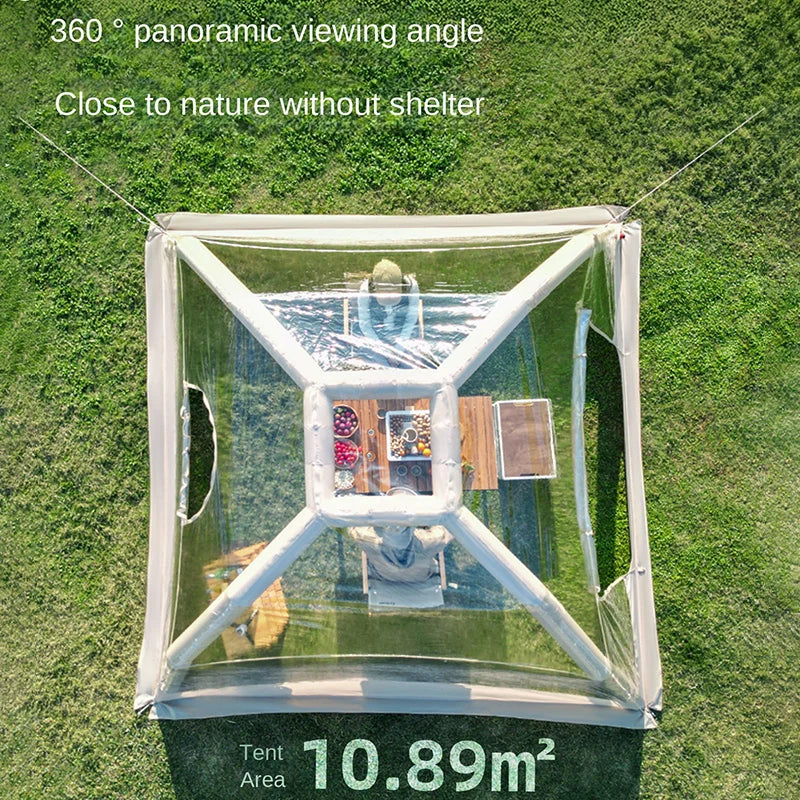11x11 ft Inflatable Clear Bubble Tent