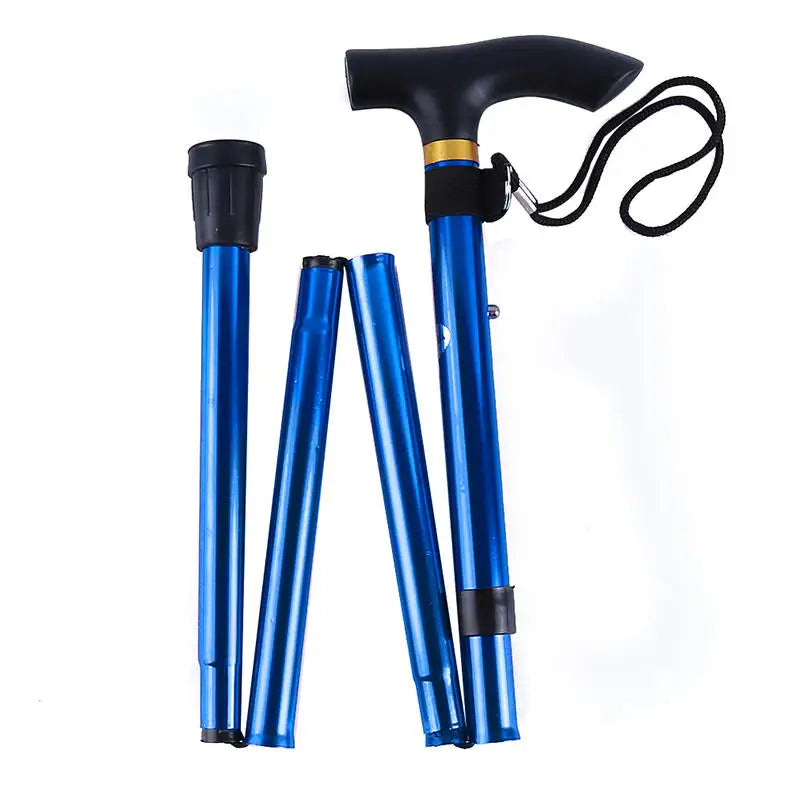 Telescopic Walking Stick Lightweight Adjustable Folding Cane