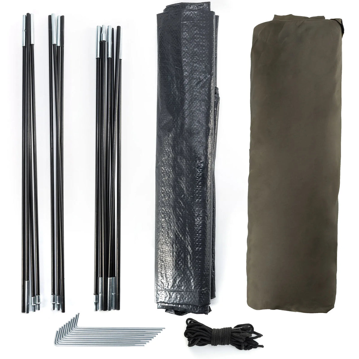 1-2 Person Carp Fishing Bivvy Shelter Tent Quick Erect Waterproof Green