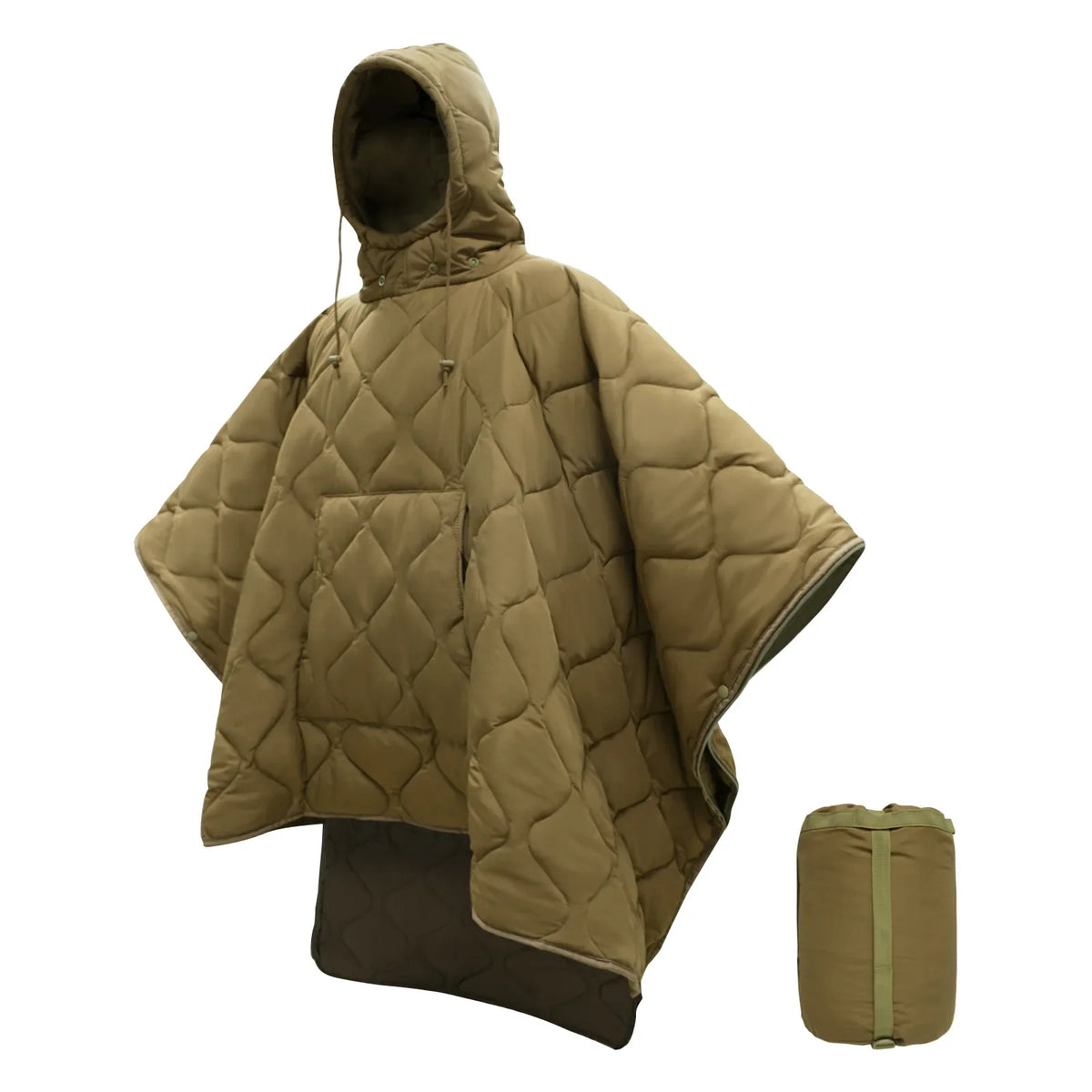 Waterproof Insulation Poncho Warm Sleeping Bag Blanket