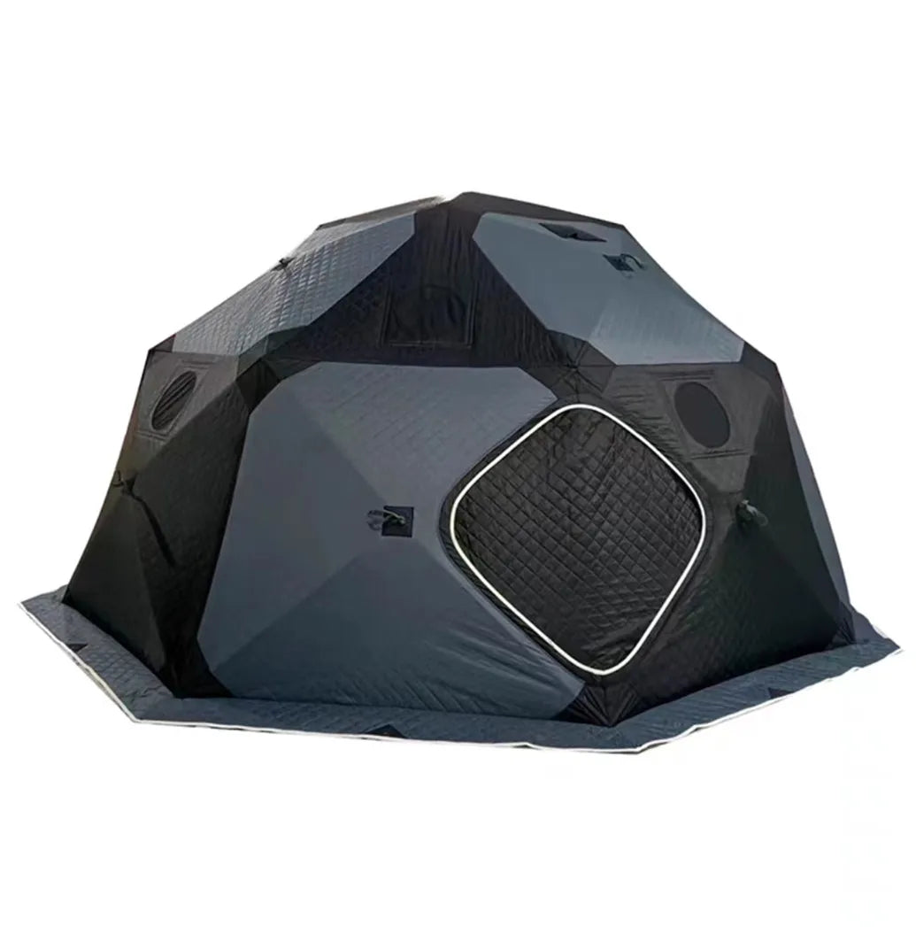 8-10 Person Insulated Ice Fishing Shelter Tent