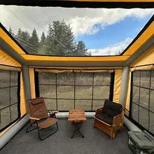 Waterproof Inflatable Camping Tent with Large Viewing Window