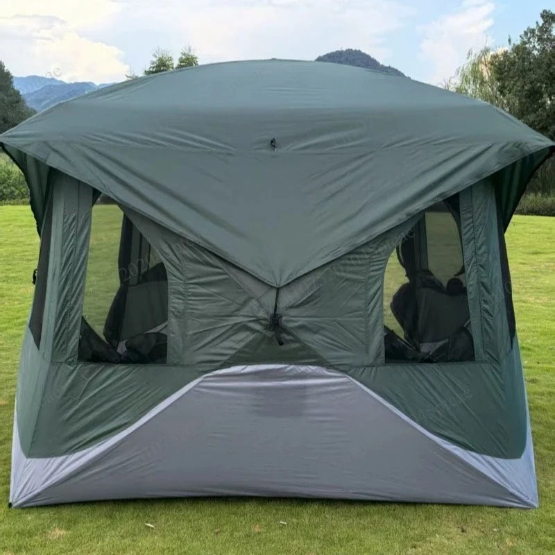 7.9x7.9 ft Pop Up Waterproof Family Camping Tent Shelter