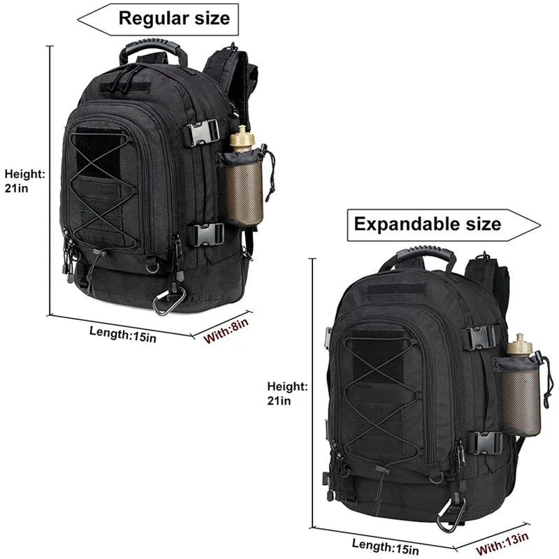 60L Military Tactical Molle Assault Rucksack