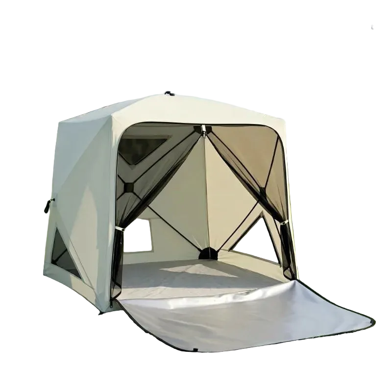 GeerTop Outdoor - Quick Opening Sunscreen Pop Up Beach Camping Tent