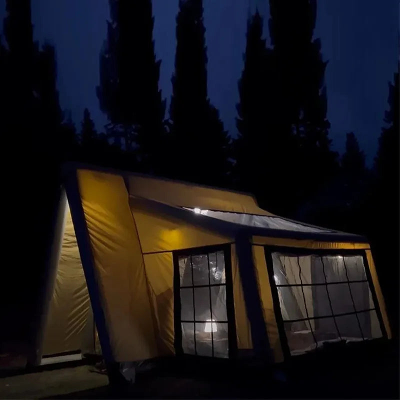 Waterproof Inflatable Camping Tent with Large Viewing Window