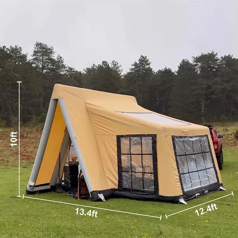 Waterproof Inflatable Camping Tent with Large Viewing Window