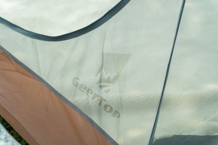 GEERTOP 4-Person Family Camping Pyramid Tent