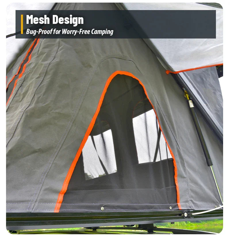 Geertop 3-4 Person Aluminum SUV Truck Rooftop Tents