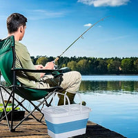 GeerTop 13L/3.43gal Collapsible Fishing Bucket - GeerTop Outdoor
