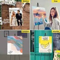 GEERTOP 63" Metal Adjustable Art Easel