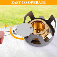 Geertop Ultralight Camping Alcohol Stove