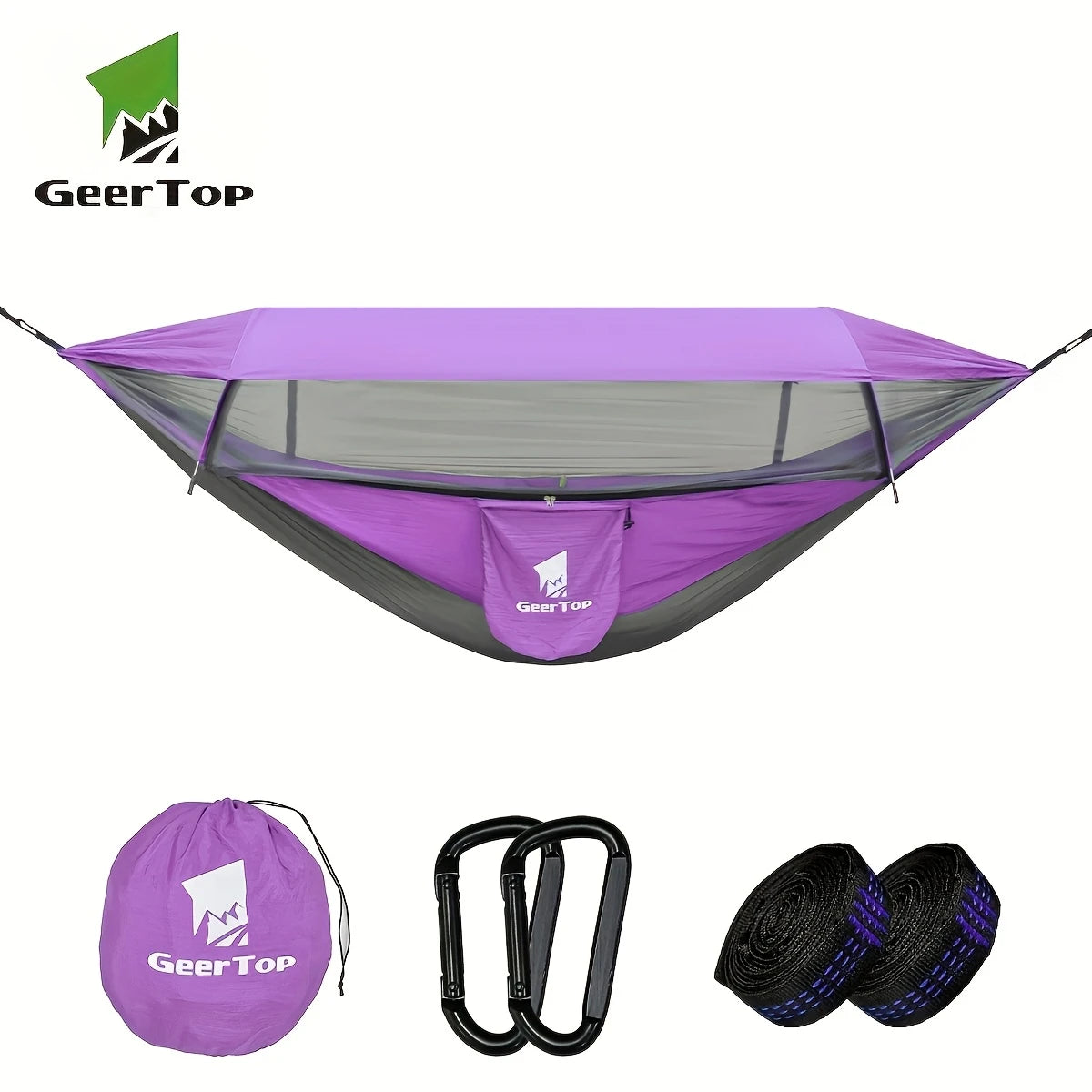 GEERTOP 1-2 Person Mosquito Proof Camping Hammock