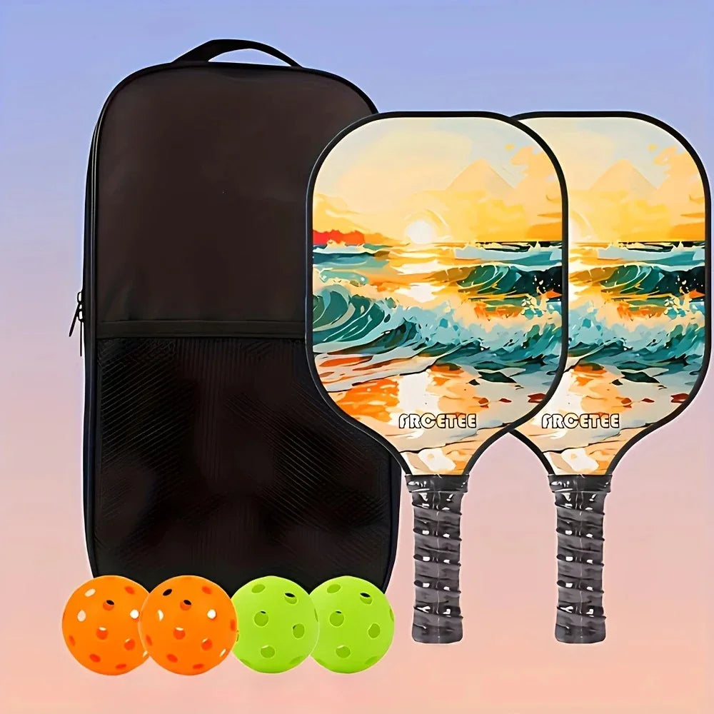 2-Piece Pickleball Paddle Set - GeerTop Outdoor