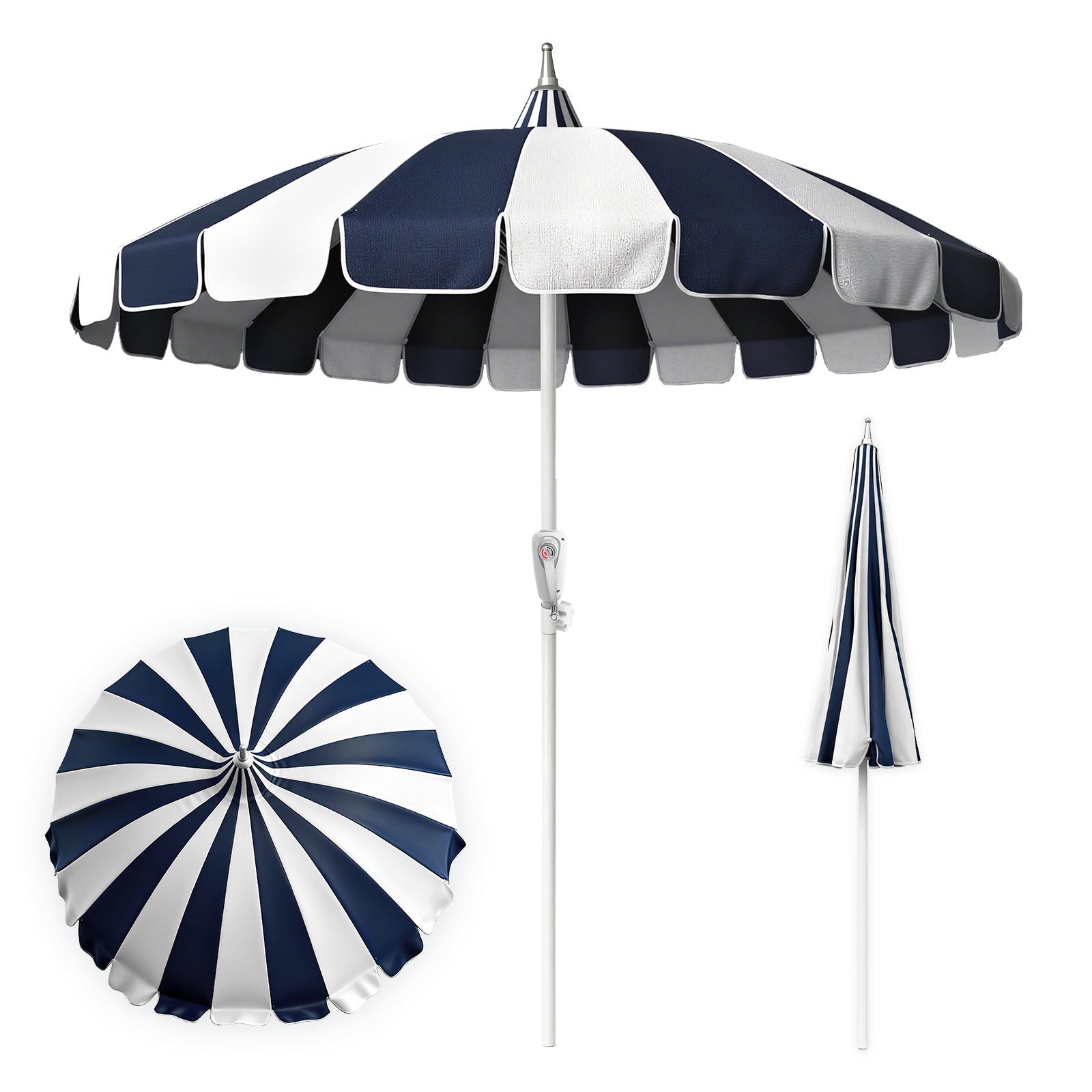 GeerTop Pagoda Style Beach Umbrella