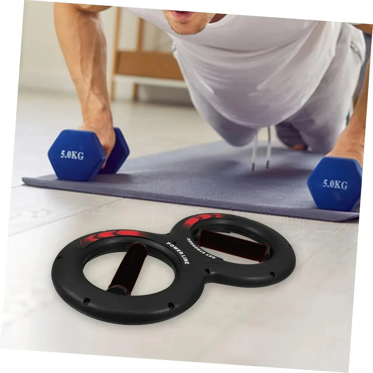 Power Twister Infinity Loop Grip Strengthener - 66.14LB - GeerTop Outdoor