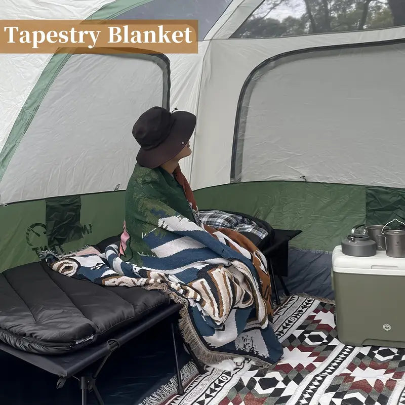 Scandinavian Polycotton Blanket