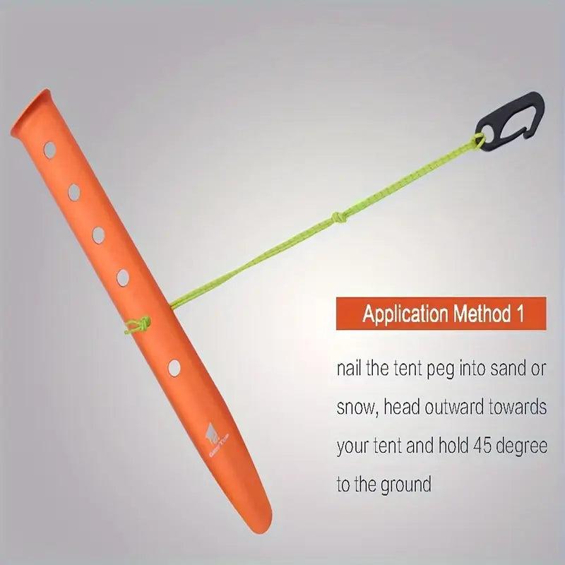 GEERTOP 6-Piece Aluminum Tent Stakes - GeerTop Outdoor