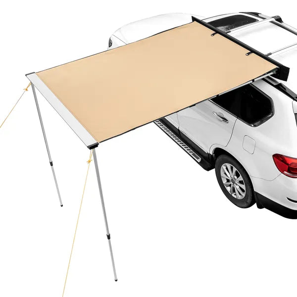 VEVOR Retractable Car Side Awning 6.6 x 8.2 ft