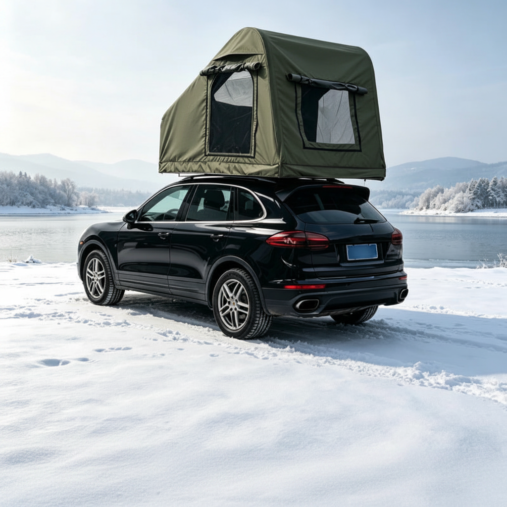 Clean Rooftop Tent Product Photo