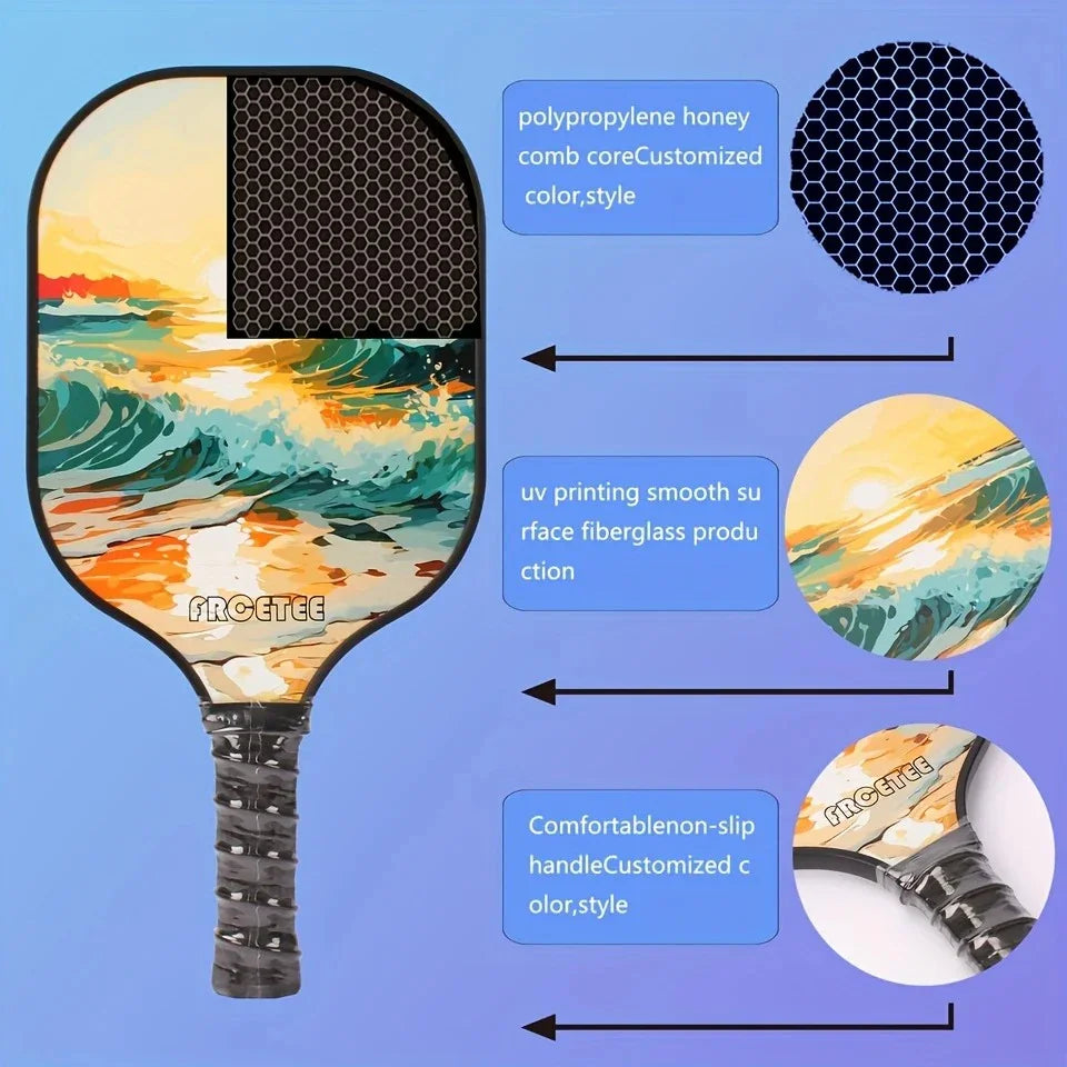 2-Piece Pickleball Paddle Set - GeerTop Outdoor