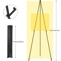 GEERTOP 63" Metal Adjustable Art Easel