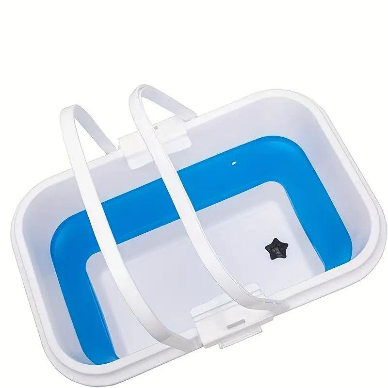 collapsible bucket for fishing GeerTop 13L Foldable Fishing Bucket