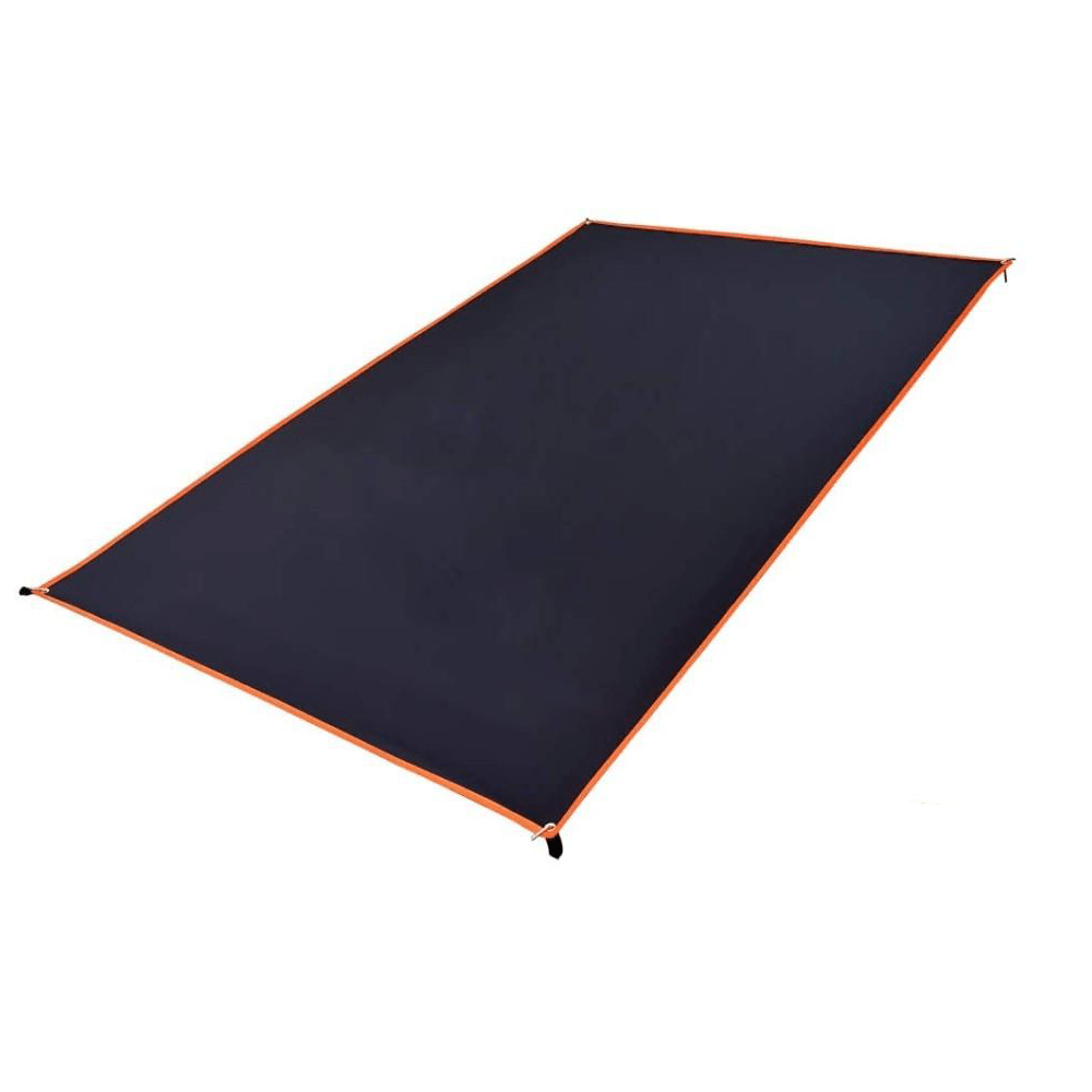 GeerTop ground sheet M 90×210cm (2 ft 11 in × 6 ft 11 in) / Black 20D Ripstop Nylon Ultralight Tent Tarp Waterproof  Ground Sheet