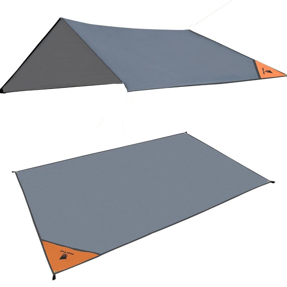 GeerTop Outdoor Store 210*130cm（83*51 inches） 150D Oxford Ultralight Tarp Waterproof Camping Mat