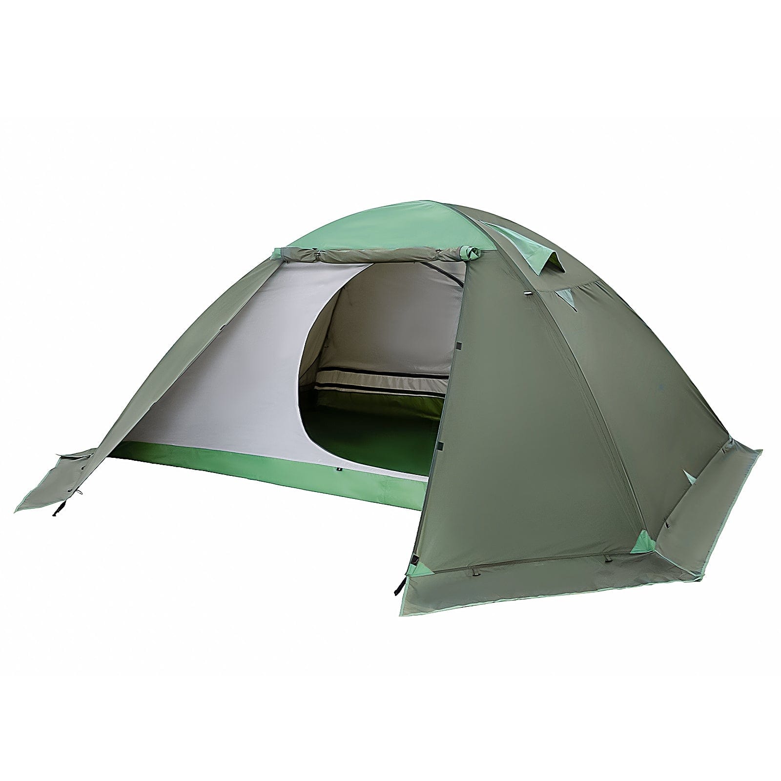 GeerTop Outdoor Store Army Green Toproad 6 | 6 Person 4 Season Large Family Camping Tent