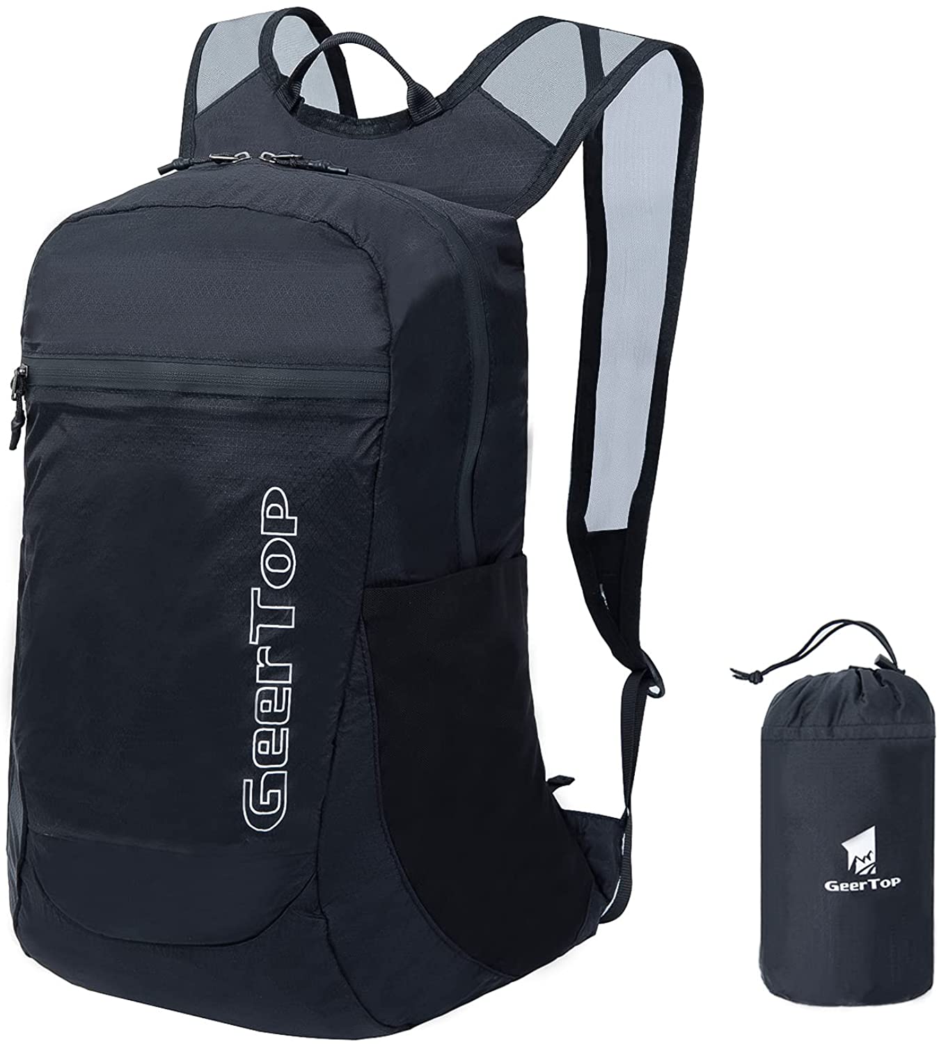GeerTop Outdoor Store backpack black Backpack water ultra light portable folding