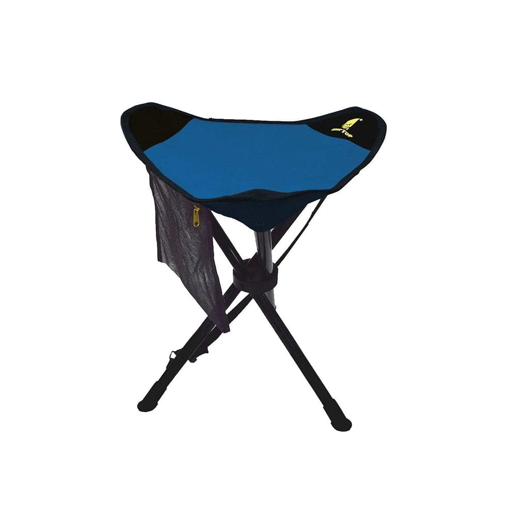 GeerTop Outdoor Store Furniture Blue Portable Ultralight Folding Tripod Camping Chair