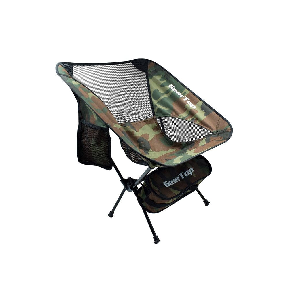 GeerTop Outdoor Store Furniture Portable Camouflage Folding Chair for Outdoors