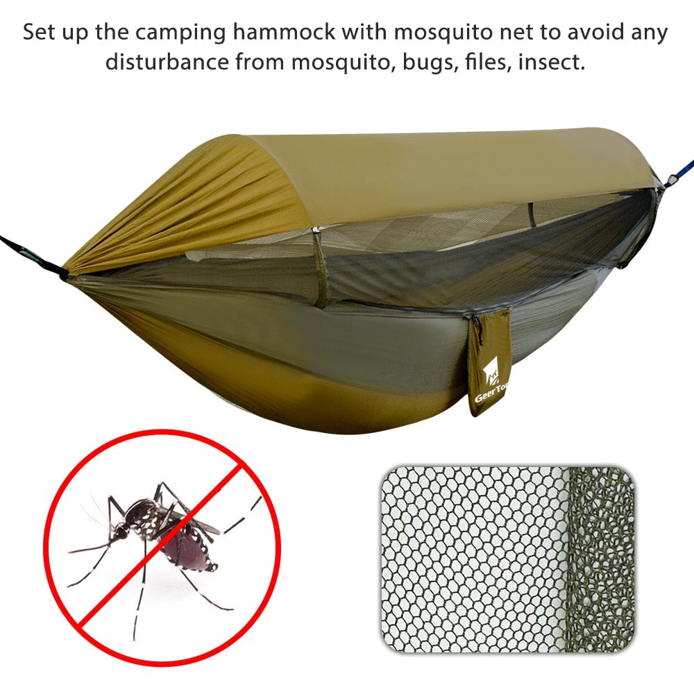 GeerTop Outdoor Store Hammock GeerTop 1-2 Person Anti-mosquito Forest & Camping Hammock