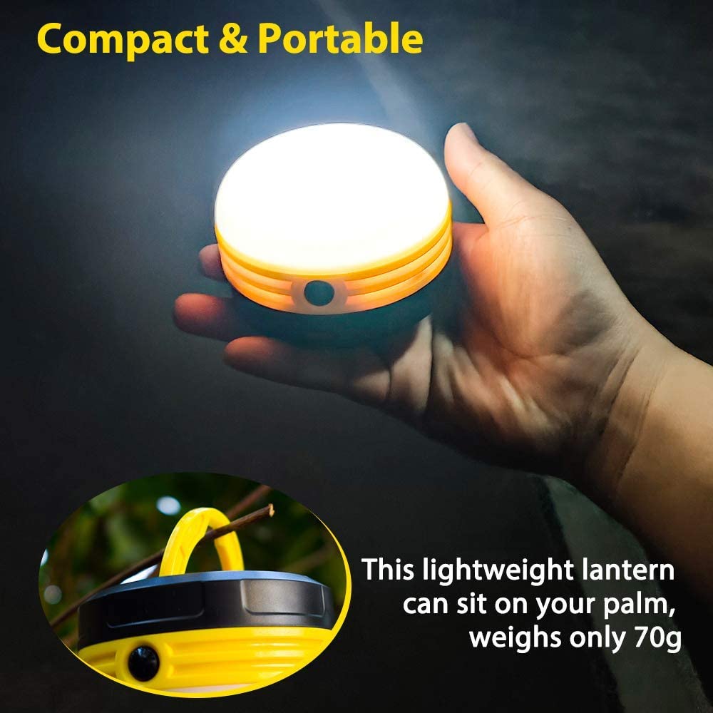 GeerTop Outdoor Store lantern GeerTop Battery Powered LED Light Lamp Lantern with 3 Modes