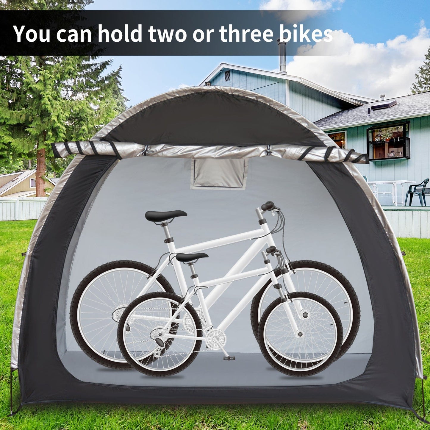 GeerTop Outdoor Store Portable Foldable Bike Storage Tent