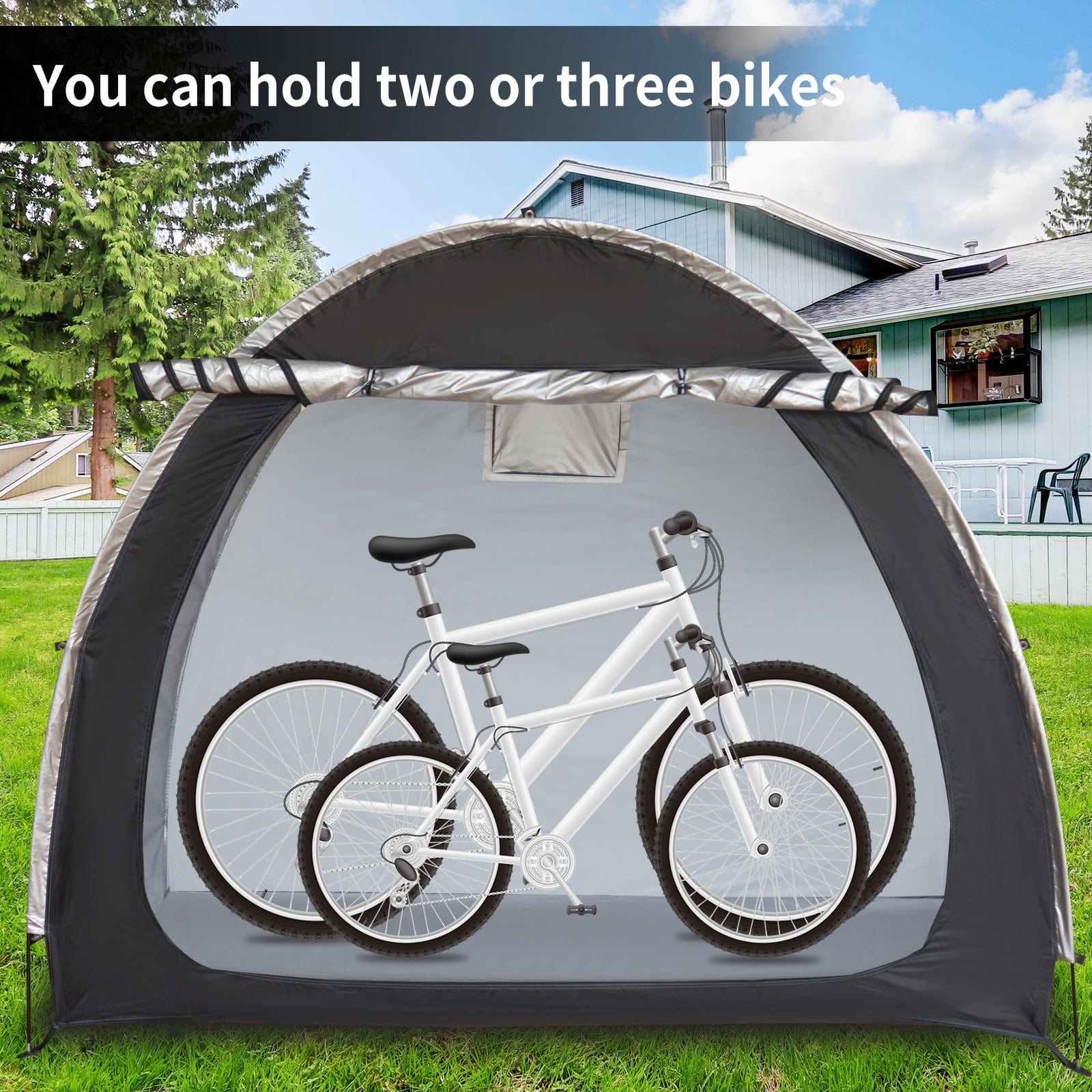 GeerTop Outdoor Store Portable Foldable Bike Storage Tent