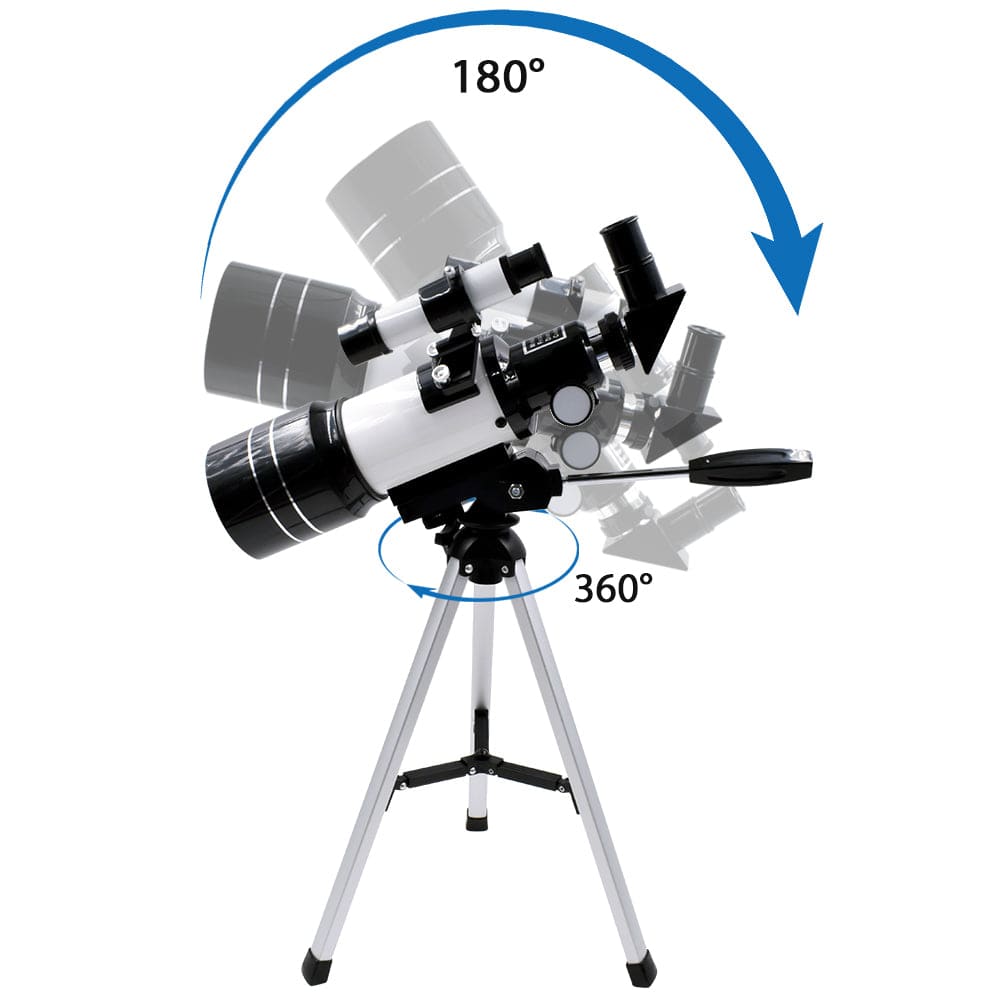 GeerTop Outdoor Store telescope GeerTop Telescope 150X Astronomical Refractor Telescope 300 by 70mm