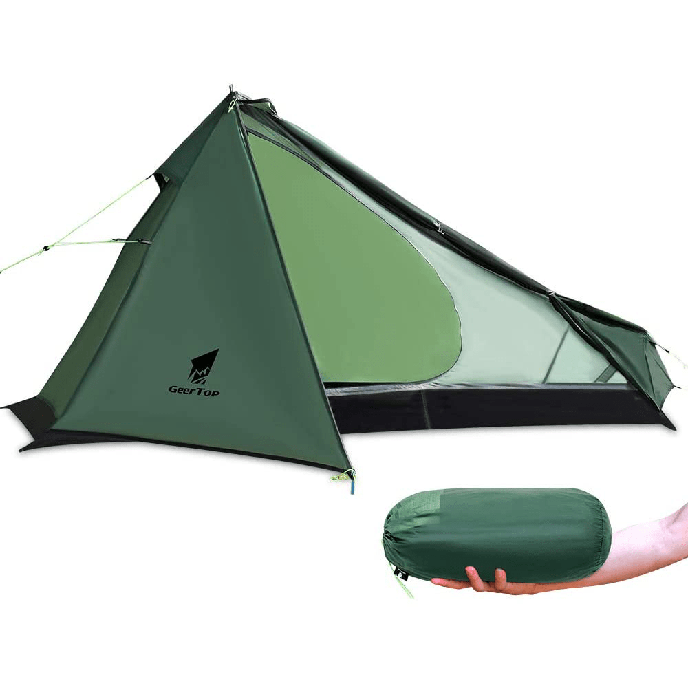 GeerTop Outdoor Store tent China GeerTop 1 Person 3 Season Ultralight Camping Tent