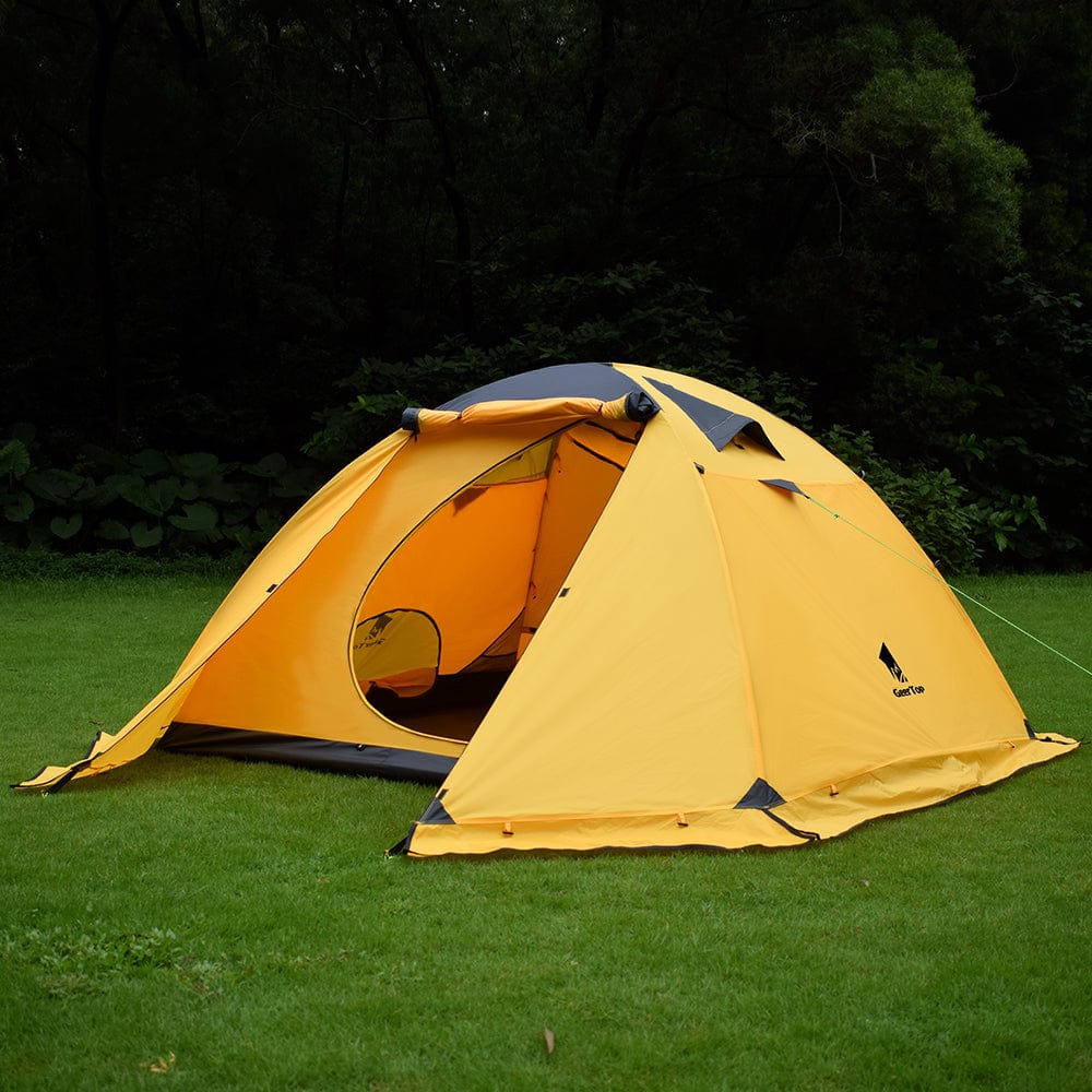 GeerTop Four Person 4 Season Backpacking Camping Family Tent