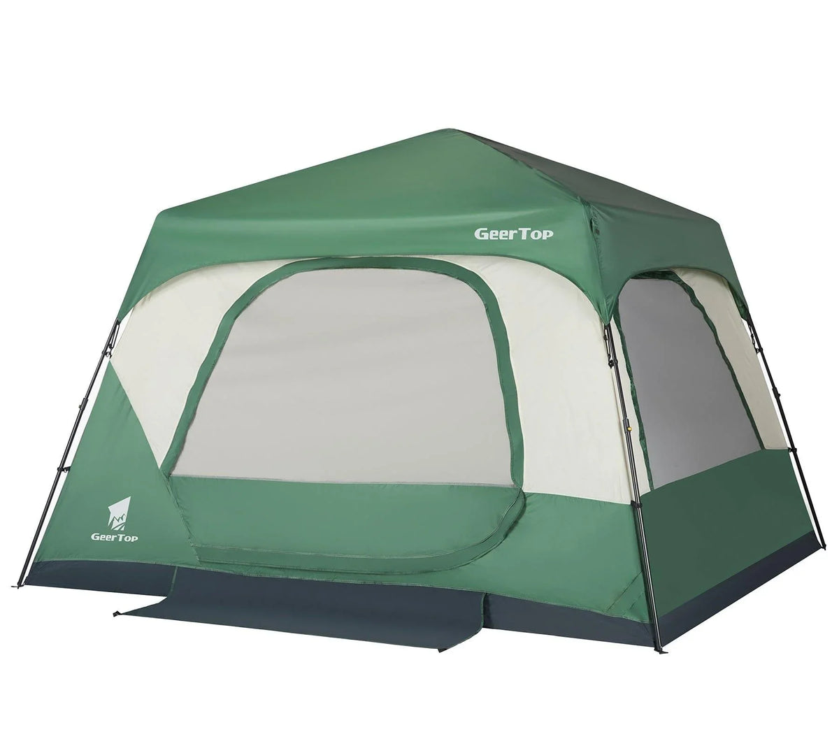 GEERTOP 6 Person Instant Cabin Tent Waterproof Family Camping Shelter
